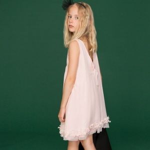 Sonia Rykiel Paris Opera Silk Bow Dress Size 6